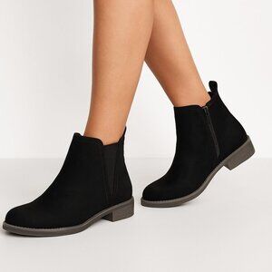 Propét Women’s Tandy Ankle Boots – Black, Size 7 (NIB)